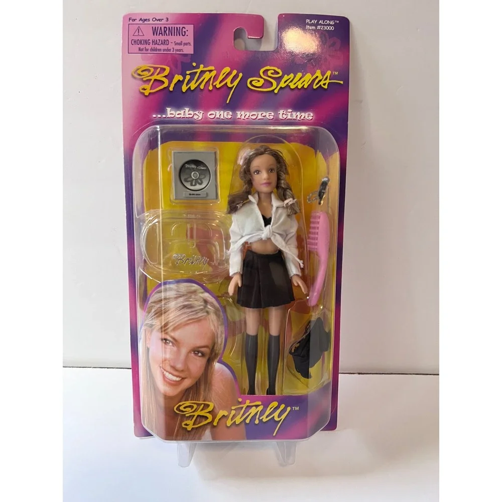 Britney Spears Baby One More Time Doll 2000 Play Along Vintage 23000 New NIB